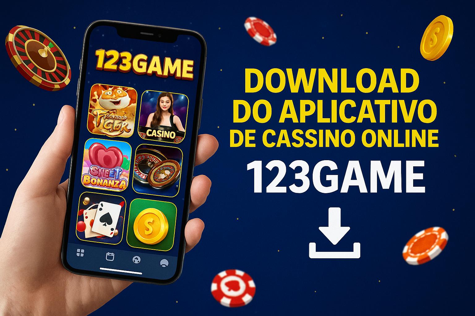 Baixar o 123GAME Cassino App