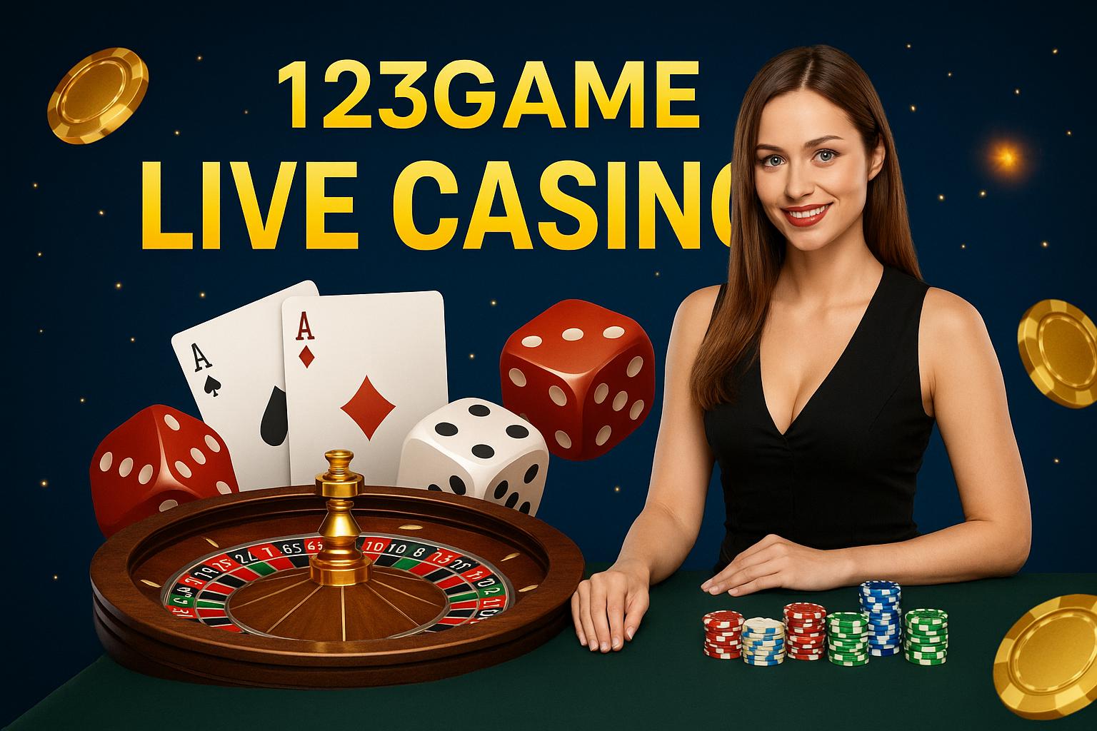 O 123GAME Live Casino lança promoções regularmente