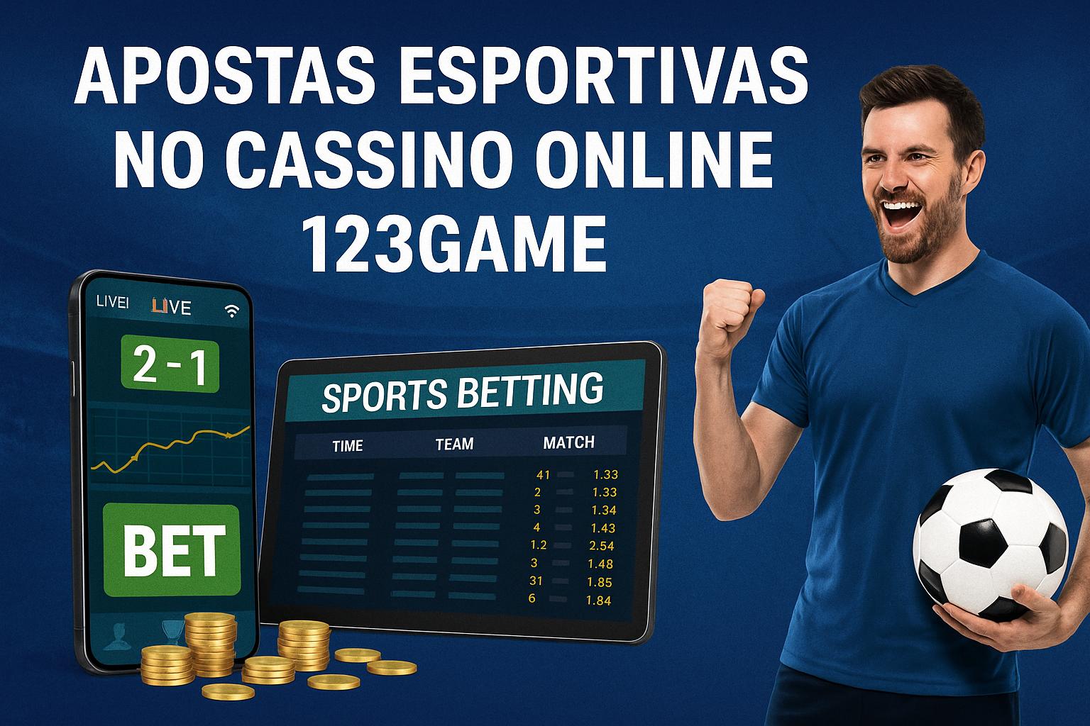 Aposte em apostas esportivas no cassino online 123GAME