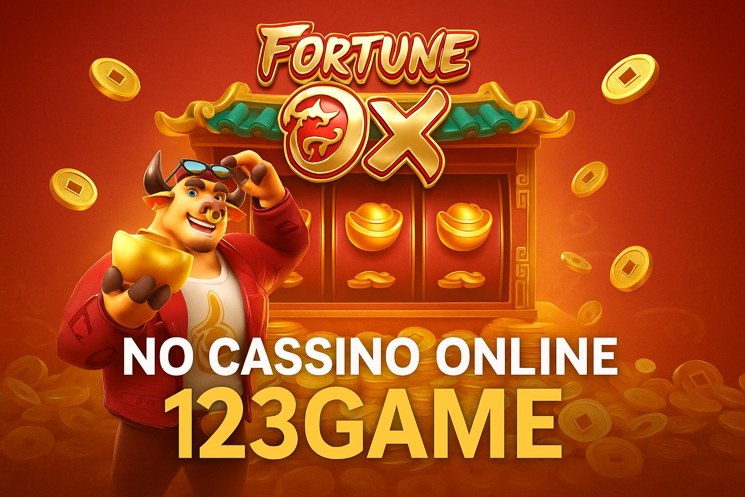 Fortune Ox no 123GAME - Aposte Agora e Reivindique Seus Ganhos