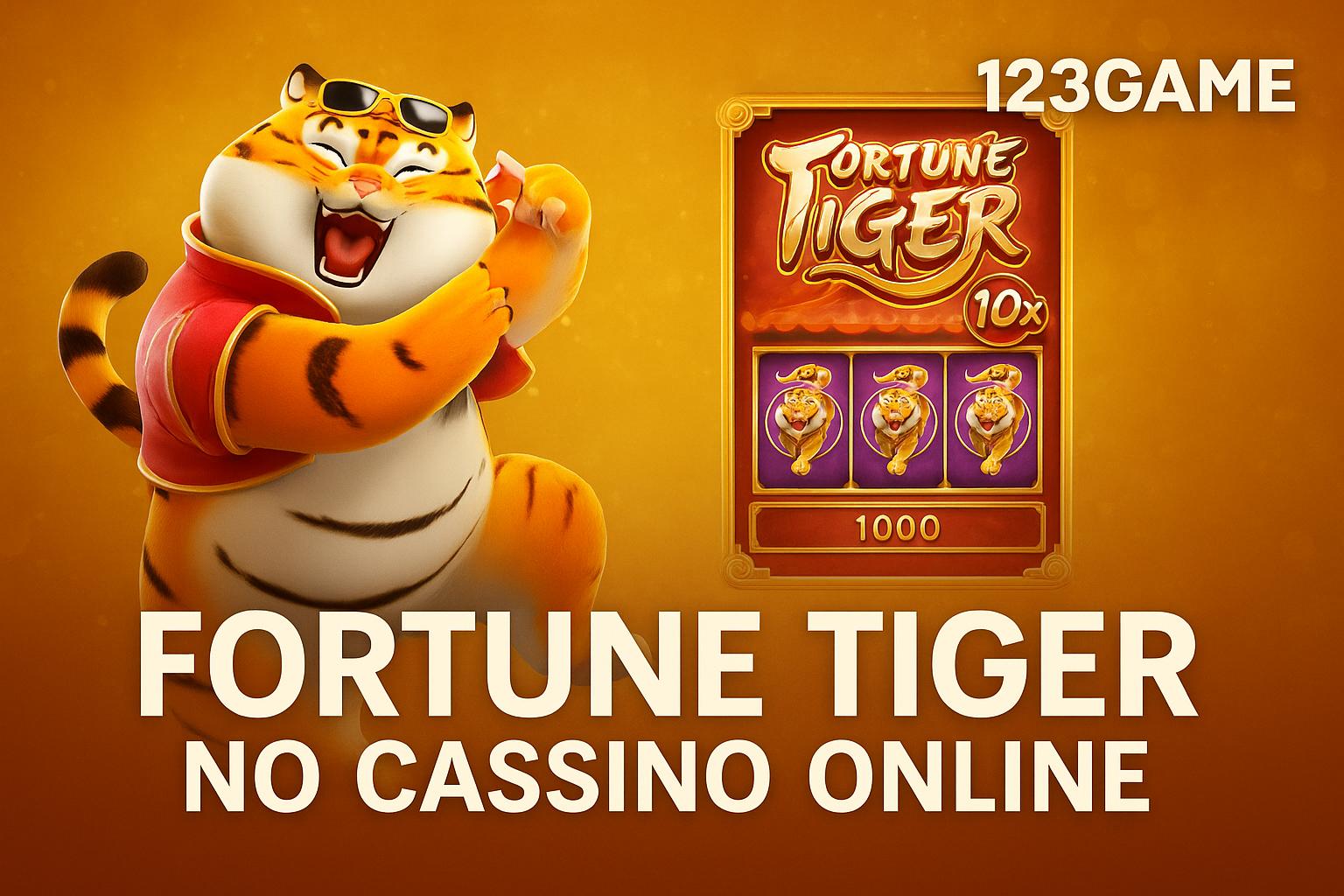 Fortune Tiger é um jogo imperdível no 123GAME Casino